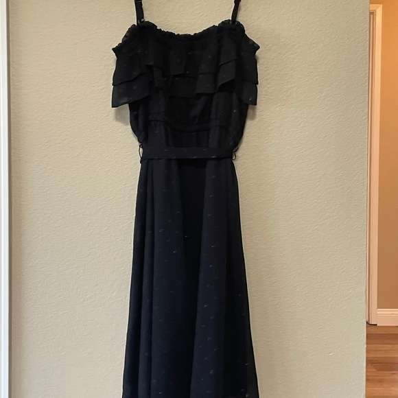 INC International Concepts Dresses & Skirts - INC International Concepts Black Ruffle Dress